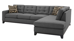 Sorrento 2pc Sectional Right Facing 119"W x 85"L