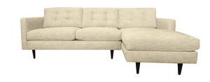 San Diego 2pc Sectional Right Facing 99"W x 65"L