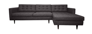 San Diego 2pc Sectional Right Facing 112"W x 65"L