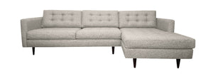 San Diego 2pc Sectional Right Facing 112"W x 65"L