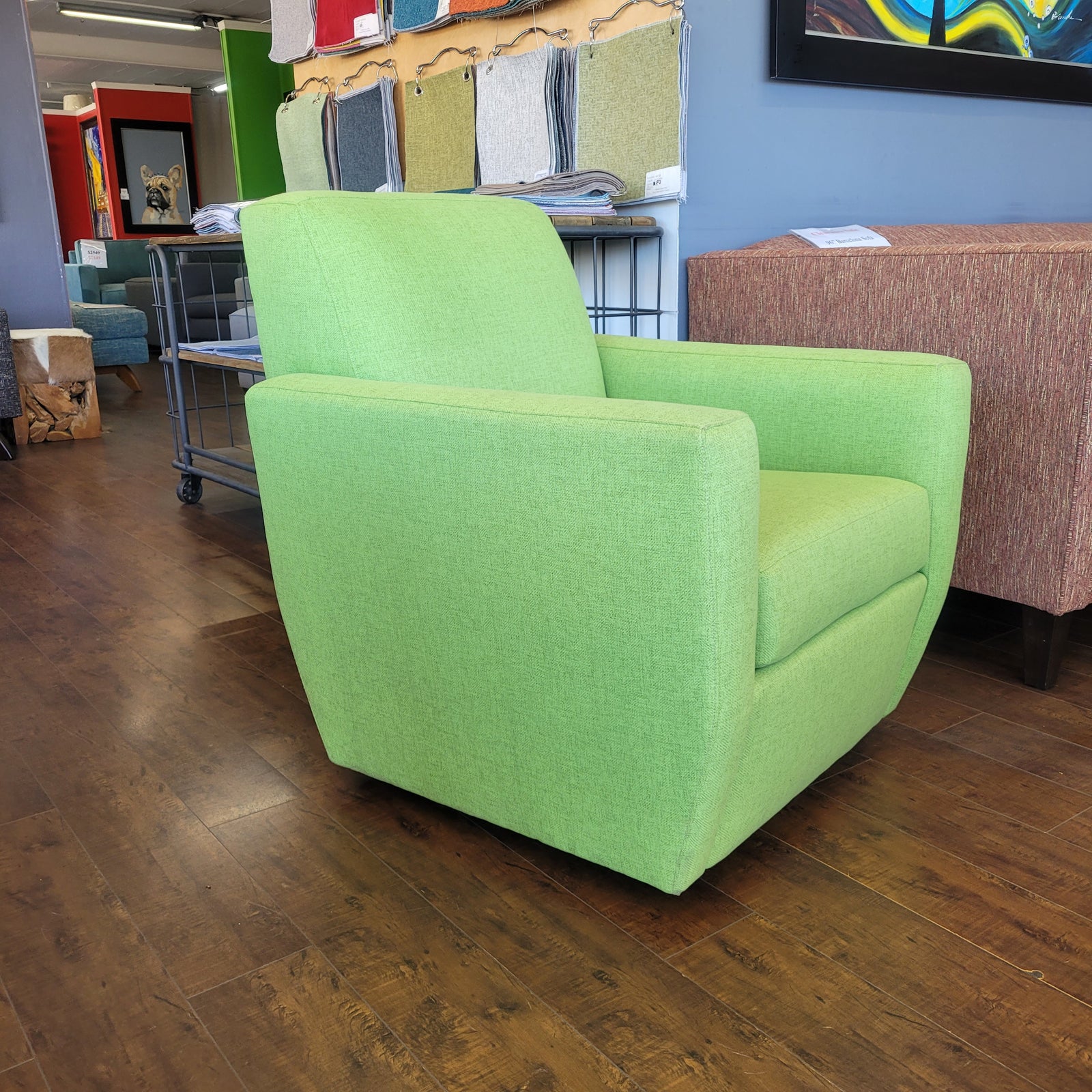 Hazel Swivel Chair - Floor Model