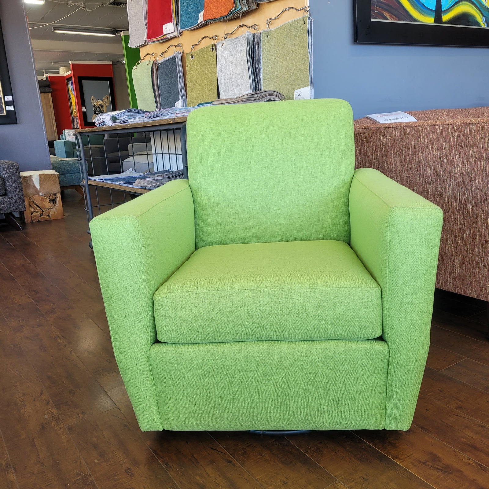 Hazel Swivel Chair - Floor Model