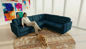 Elmwood 2pc Sectional Left Facing 110"W x 86"L