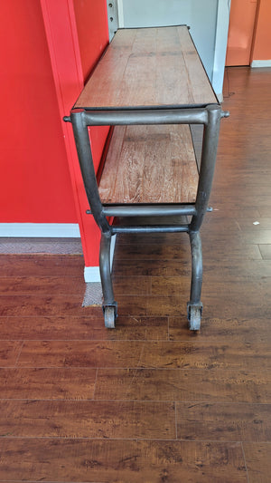 Industrial Trolley Cart/Sideboard/TV Stand