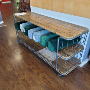 Industrial Farmhouse Trolley Cart