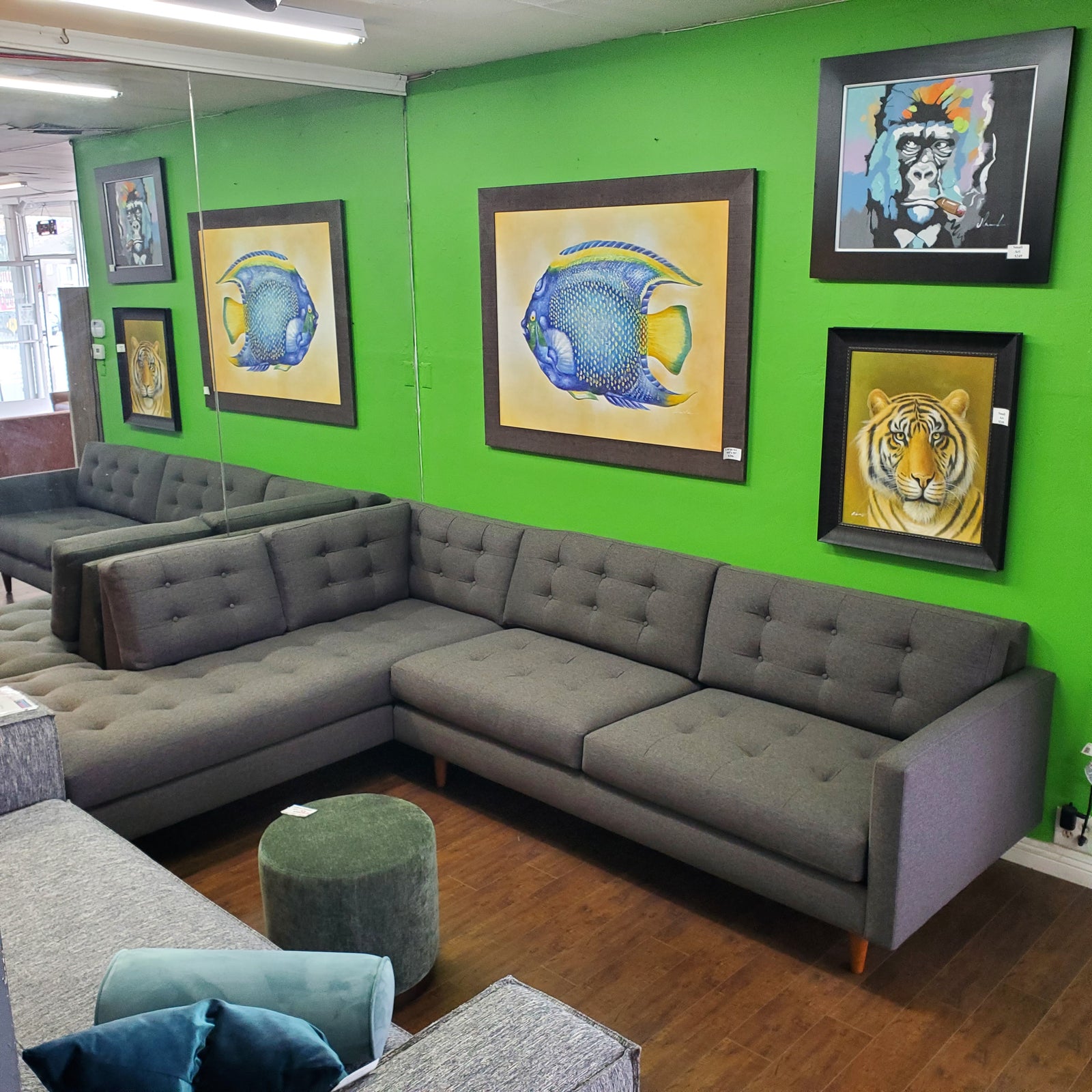 119" x 87" 2PC San Diego Sectional