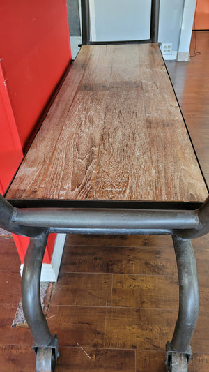 Industrial Trolley Cart/Sideboard/TV Stand
