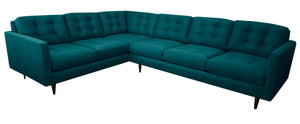 San Diego 2pc Sectional Right Facing 122"W x 96"L