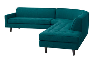 Hollywood 3pc Sectional Right Facing 112" x 111"