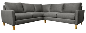 Verona 2pc L- Sectional  93"W x 93"L