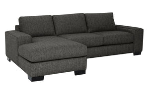 Uptown 2pc Sectional Left Facing 107"W x 65"L