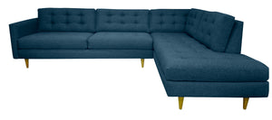 San Diego 2pc Sectional Right Facing 119"W x 87"L