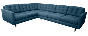 San Diego 2pc Sectional Right Facing 122"W x 96"L