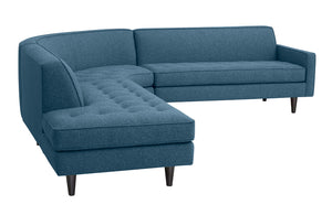 Hollywood 3pc Sectional Left Facing 112" x 111"