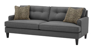 Olivia 84" Sofa - Down Wrapped Seat Cushions