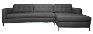Nixon 2pc Sectional Right Facing 126"W x 65"L