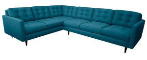 San Diego 2pc Sectional Right Facing 122"W x 96"L