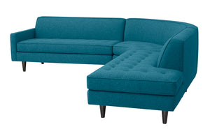 Hollywood 3pc Sectional Right Facing 112" x 111"