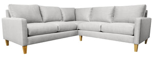 Verona 2pc L- Sectional  93"W x 93"L