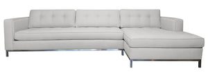 Nixon 2pc Sectional Right Facing 126"W x 65"L