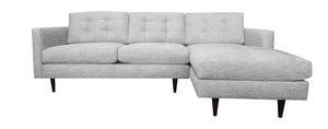 San Diego 2pc Sectional Right Facing 99"W x 65"L