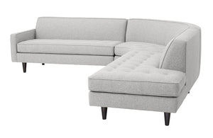 Hollywood 3pc Sectional Right Facing 112" x 111"