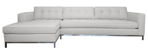 Nixon 2pc Sectional Left Facing 126"W x 65"L