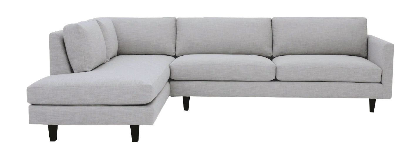 Pacific Sectional Left Facing 120"W x 87"L with Down Wrapped Seats