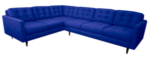 San Diego 2pc Sectional Right Facing 122"W x 96"L