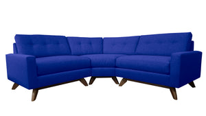 Venice 3pc Curved Sectional 86"W x 86"L