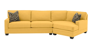 Loft 2PC Sectional Right Facing 135"