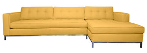 Nixon 2pc Sectional Right Facing 126"W x 65"L