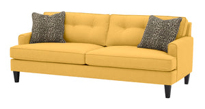 Olivia 84" Sofa - Down Wrapped Seat Cushions