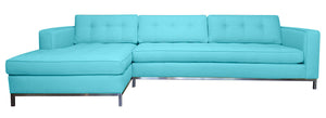 Nixon 2pc Sectional Left Facing 126"W x 65"L
