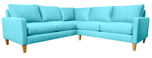 Verona 2pc L- Sectional  93"W x 93"L