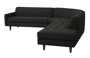 Hollywood 3pc Sectional Right Facing 112" x 111"