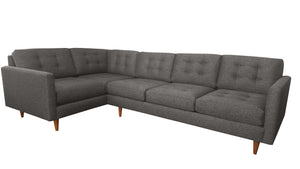 San Diego 2pc Sectional Right Facing 122"W x 75"L