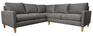 Verona 2pc L- Sectional  93"W x 93"L