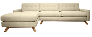 Venice 2pc Sectional Left Facing 117"W x 65"L