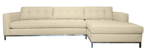 Nixon 2pc Sectional Right Facing 126"W x 65"L