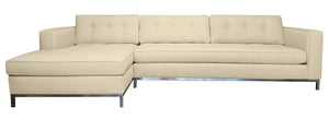 Nixon 2pc Sectional Left Facing 126"W x 65"L