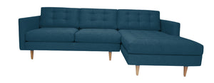 San Diego 2pc Sectional Right Facing 103"W x 65"L