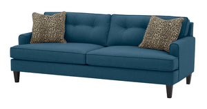 Olivia 84" Sofa - Down Wrapped Seat Cushions