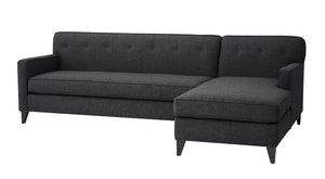 Urbana 2pc Sectional Right Facing Sectional 105"w x 65"l