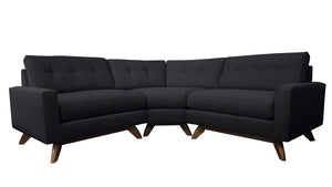 Venice 3pc Curved Sectional 86"W x 86"L