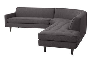 Hollywood 3pc Sectional Right Facing 112" x 111"