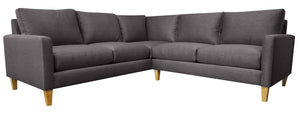 Verona 2pc L- Sectional  93"W x 93"L