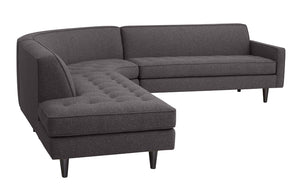 Hollywood 3pc Sectional Left Facing 112" x 111"