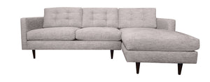 San Diego 2pc Sectional Right Facing 99"W x 65"L