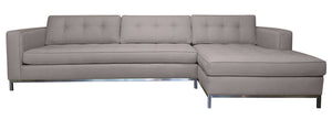 Nixon 2pc Sectional Right Facing 126"W x 65"L